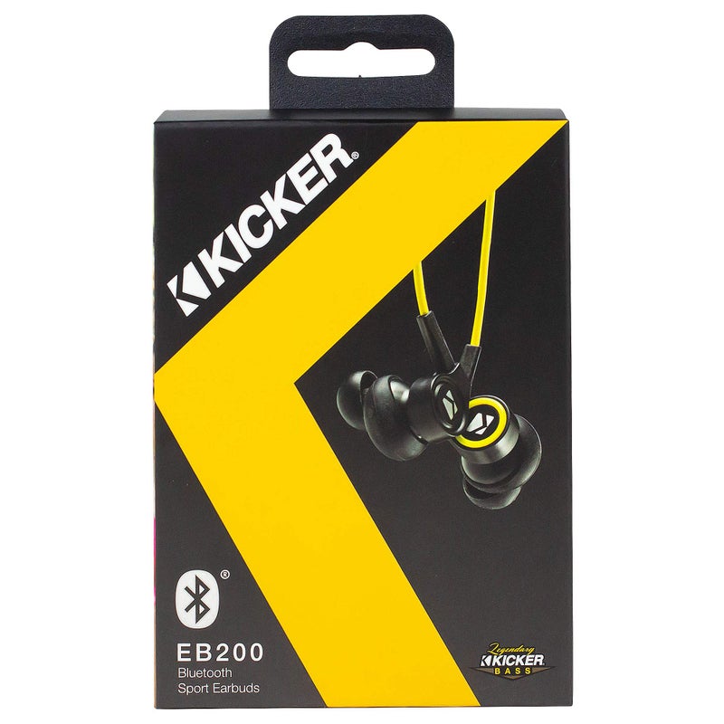 KICKER EB200 BluetoothÂ® Earbuds - 46EB200BTB - Image 3